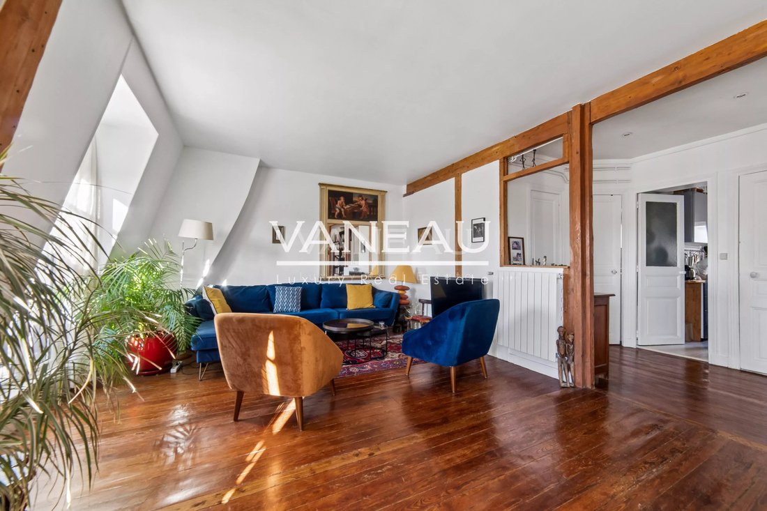 Apartment in Auteuil Sud, Paris 16e Arrondissement, Paris 4 - 17444822