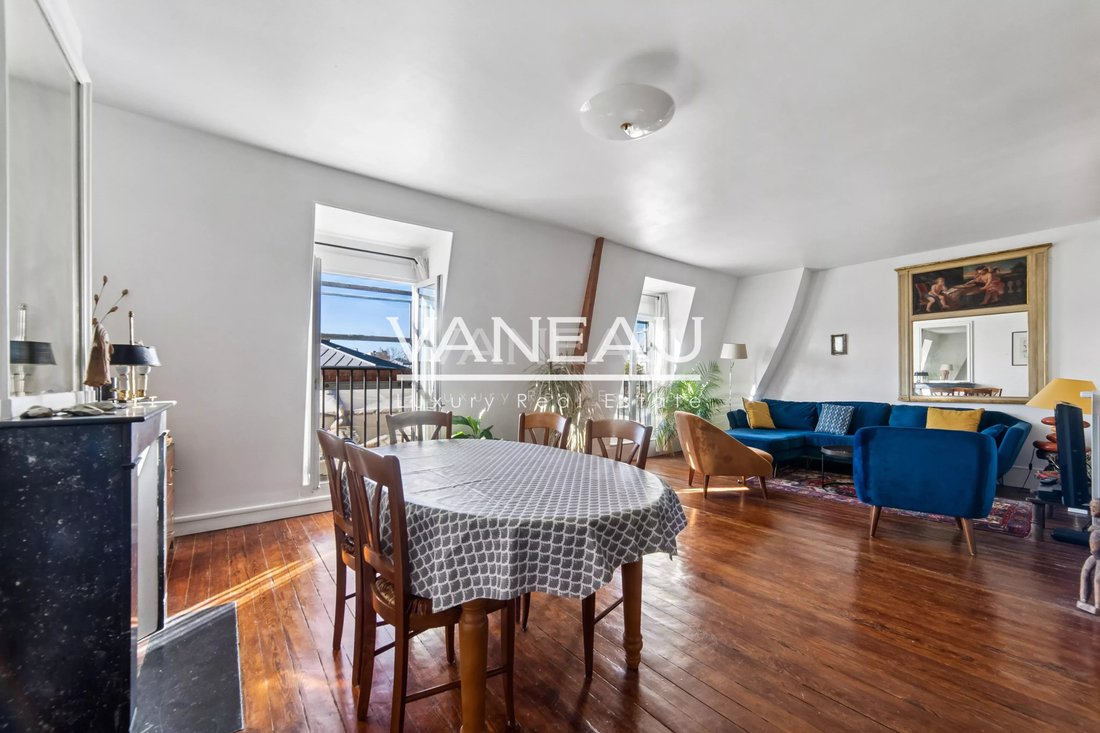 Apartment in Auteuil Sud, Paris 16e Arrondissement, Paris 3 - 17444822