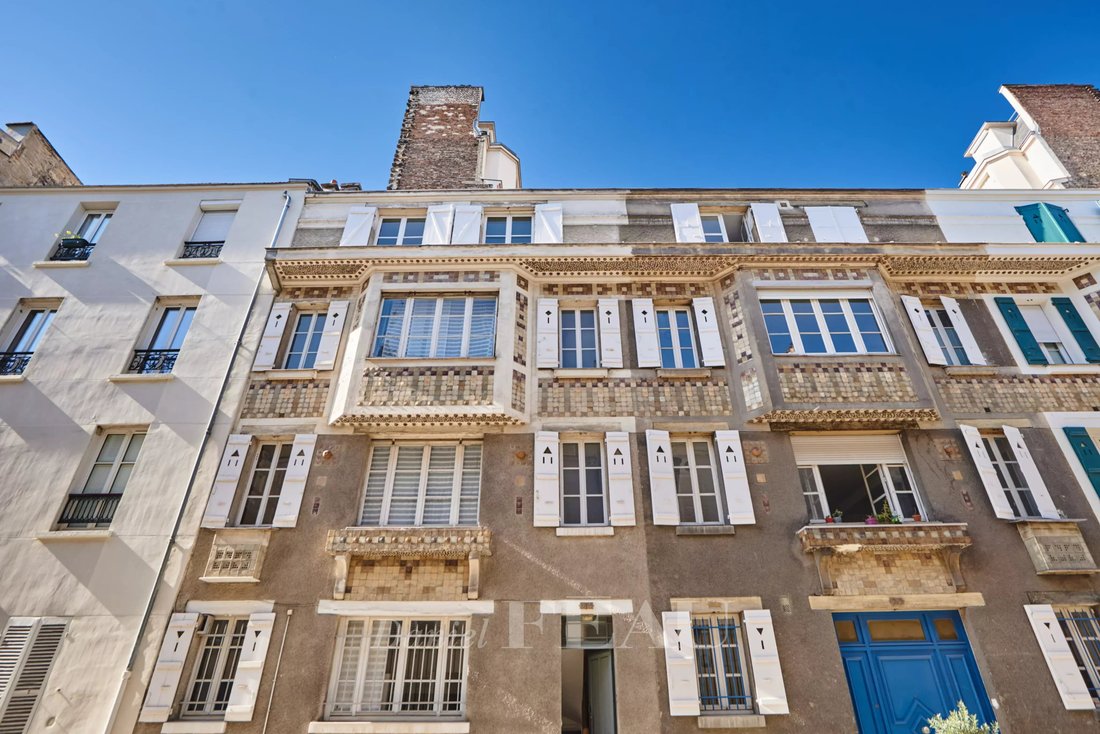 Townhouse en Raspail-Montparnasse, Paris 14e Arrondissement, París 1 - 17442568