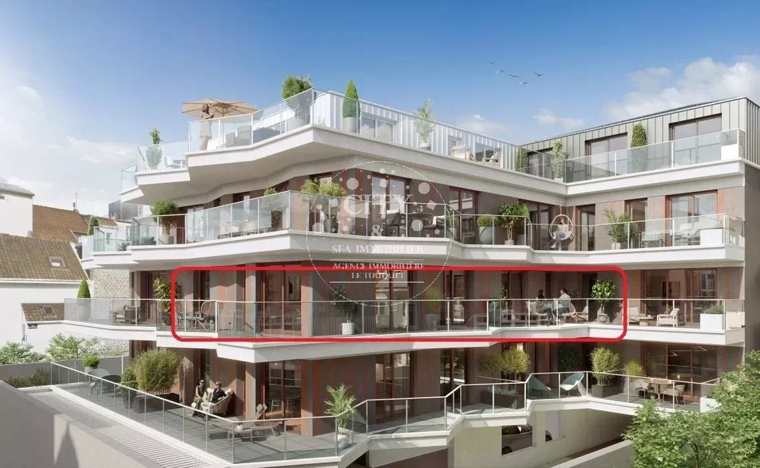 Apartamento en Litoral, Le Touquet-Paris-Plage, Francia 2 - 13011499