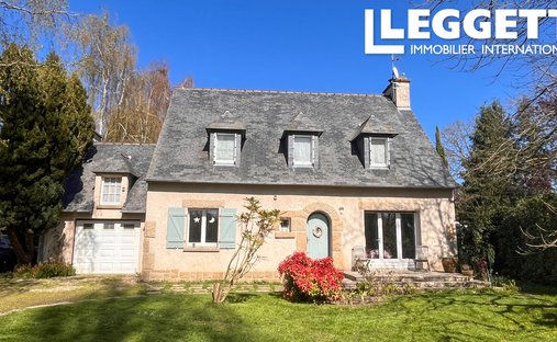 House in Dinan, Brittany, France 1