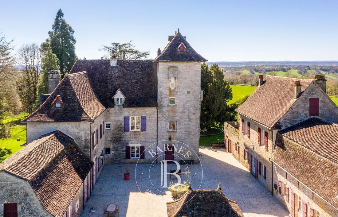 Castle in Rocamadour, Occitania, France 3 - 17444455