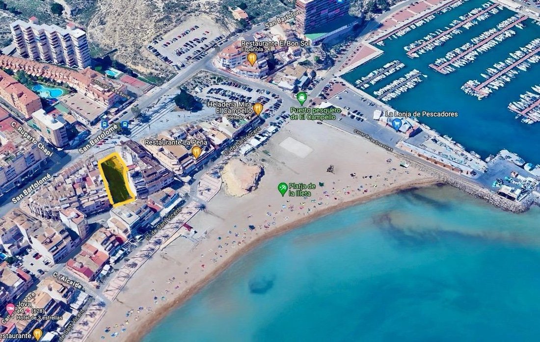 Land in el Campello, Valencian Community, Spain 1 - 17443610