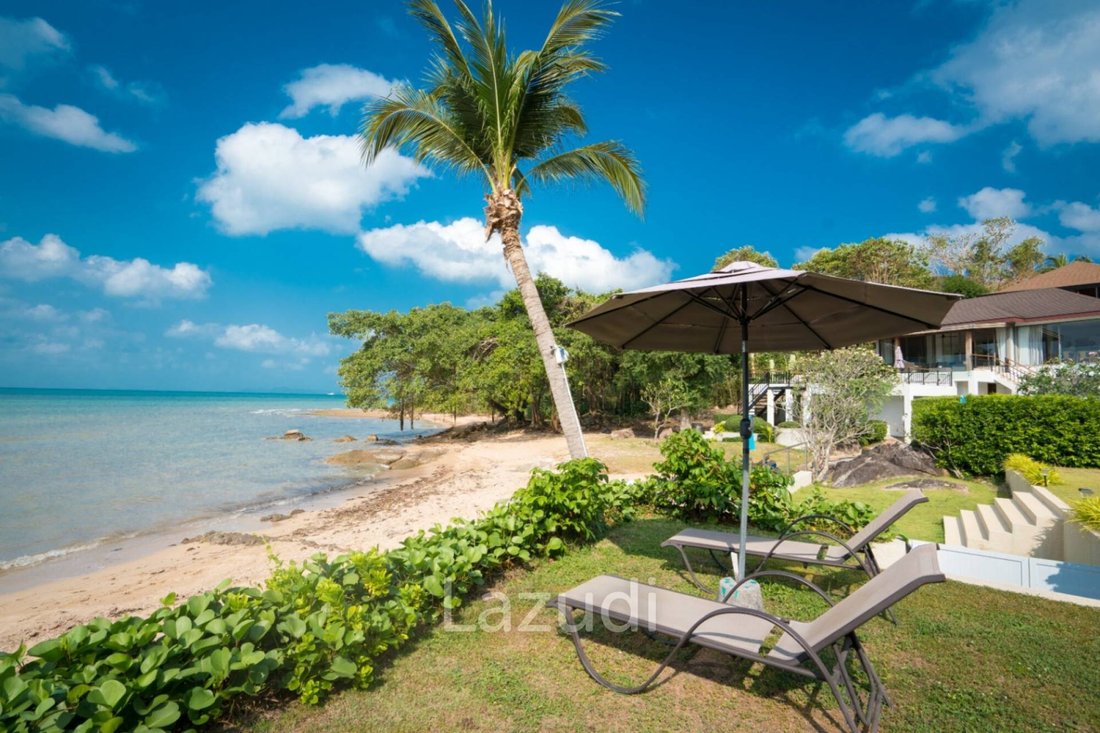 Stunning 4-Bedroom Beachfront Villa in Bang Makham, Koh Samui
