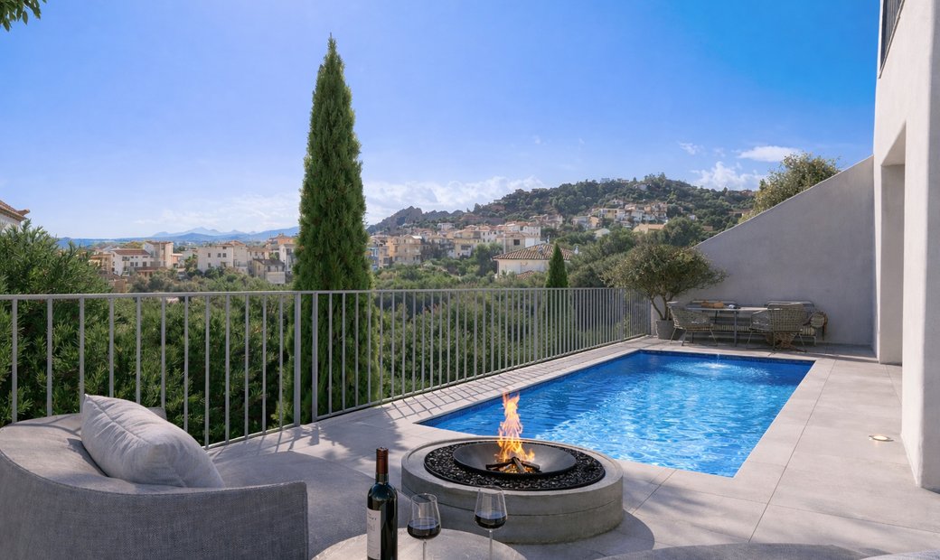 Panoramic Sea View Villa In Sardinia — New Build In Baunei, Sardinia ...