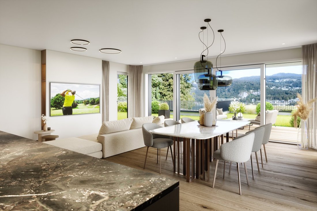 Exklusive Gartenresidenz In Erster Seereihe Am Wörthersee – Großzügige Außenflächen, Klare Architekt