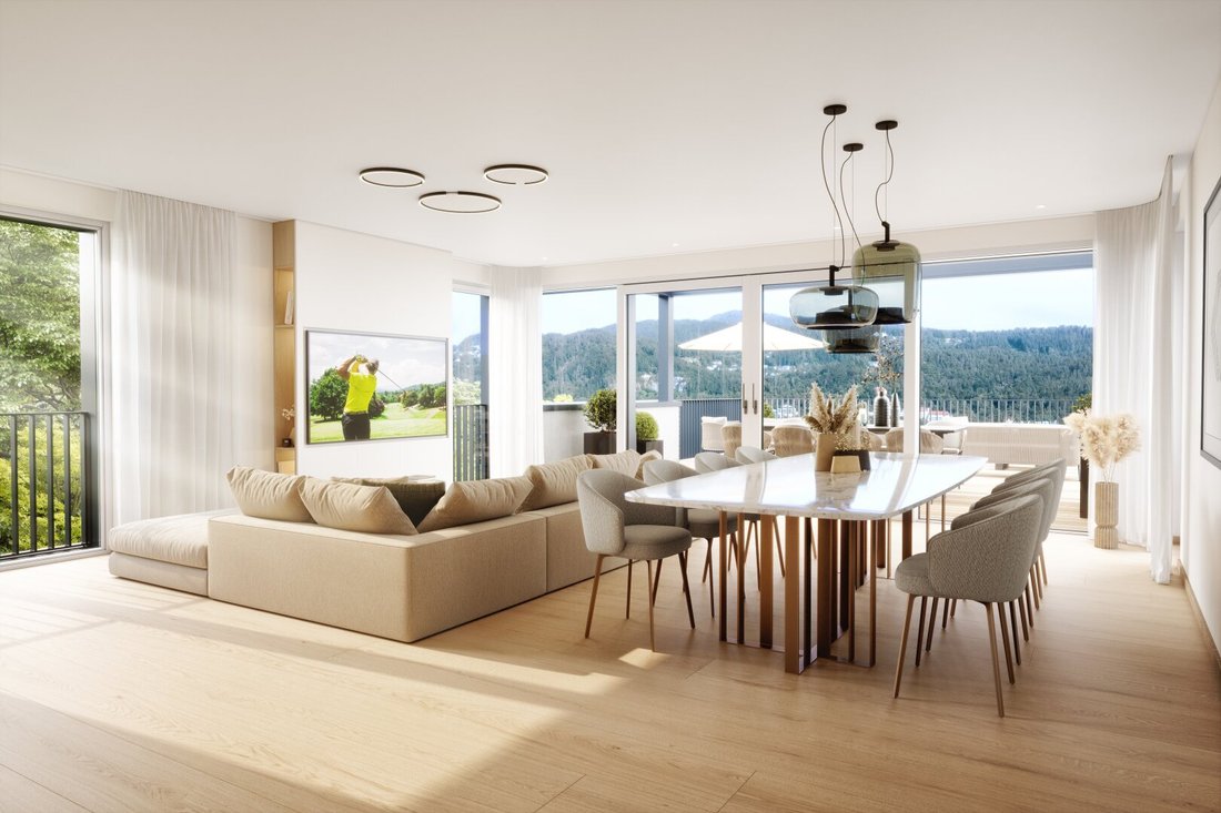 Einzigartiges Penthouse In Erster Seereihe Am Wörthersee – Außergewöhnliche Dimensionen, Maximale Pr