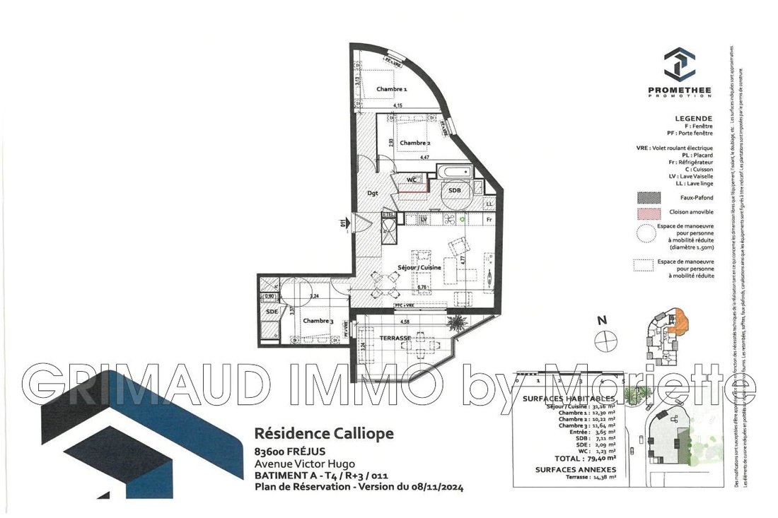 Apartment in Exterieurs, Frejus, France 2 - 17459003