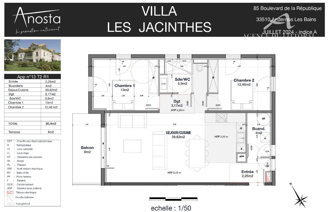 Apartment in Nord Est, Andernos-les-Bains, France 1 - 17451360