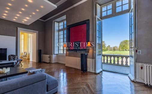 An Elegant, 19th Century Chateau And Its Outbuildings In Vendee's Lowland Bocage Countryside On