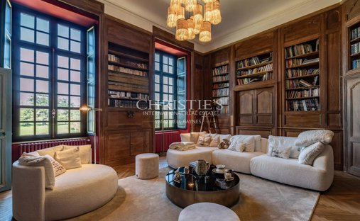 An Elegant, 19th Century Chateau And Its Outbuildings In Vendee's Lowland Bocage Countryside On