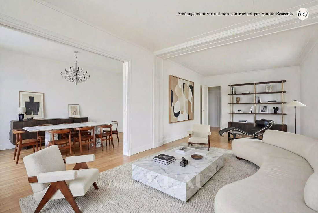 Apartamento en Auteuil Nord, Paris 16e Arrondissement, París 1 - 17423696