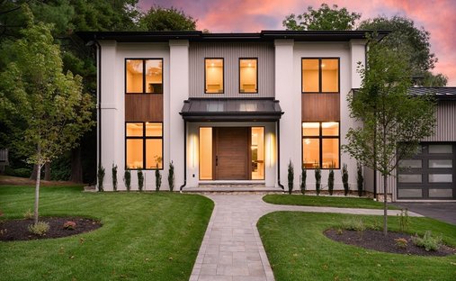 House in Newton, Massachusetts, United States 1