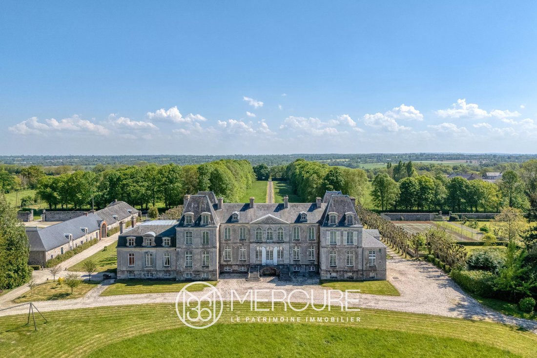 Proximity Bayeux Elegant 18th Century Chateau With 60 Ha Park