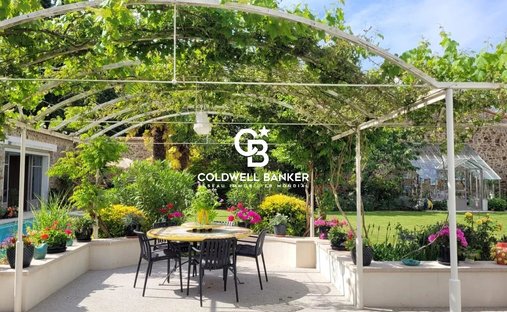 An Elegant, 19th Century Chateau And Its Outbuildings In Vendee's Lowland Bocage Countryside On