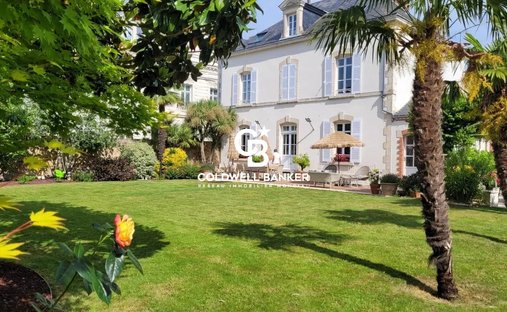 An Elegant, 19th Century Chateau And Its Outbuildings In Vendee's Lowland Bocage Countryside On