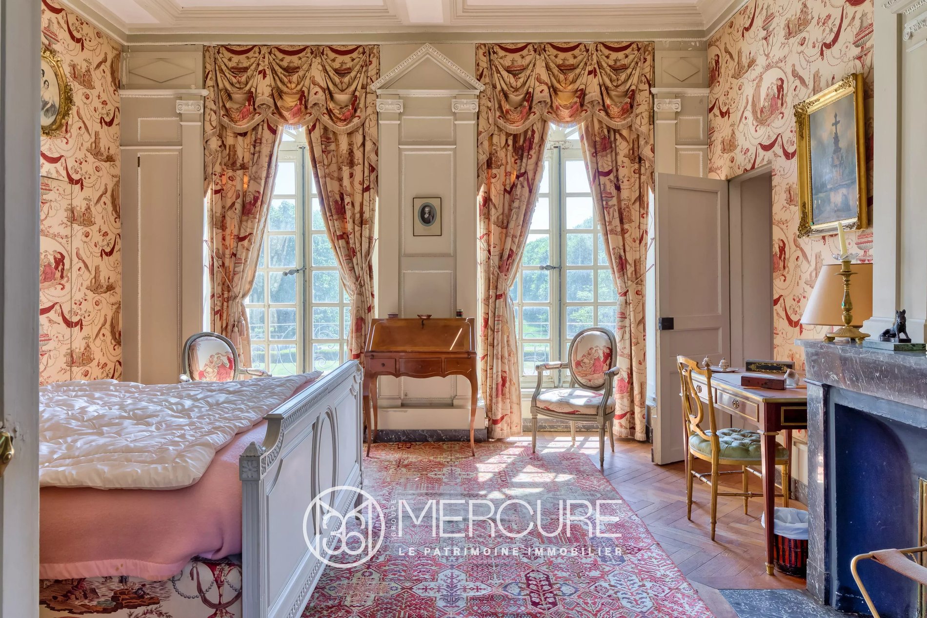 Proximity Bayeux Elegant 18th Century Chateau With 60 Ha Park