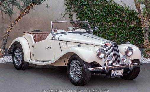 MG TF in Los angeles, ca 1