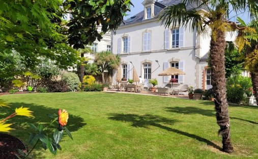 An Elegant, 19th Century Chateau And Its Outbuildings In Vendee's Lowland Bocage Countryside On