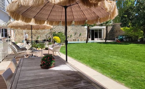 An Elegant, 19th Century Chateau And Its Outbuildings In Vendee's Lowland Bocage Countryside On