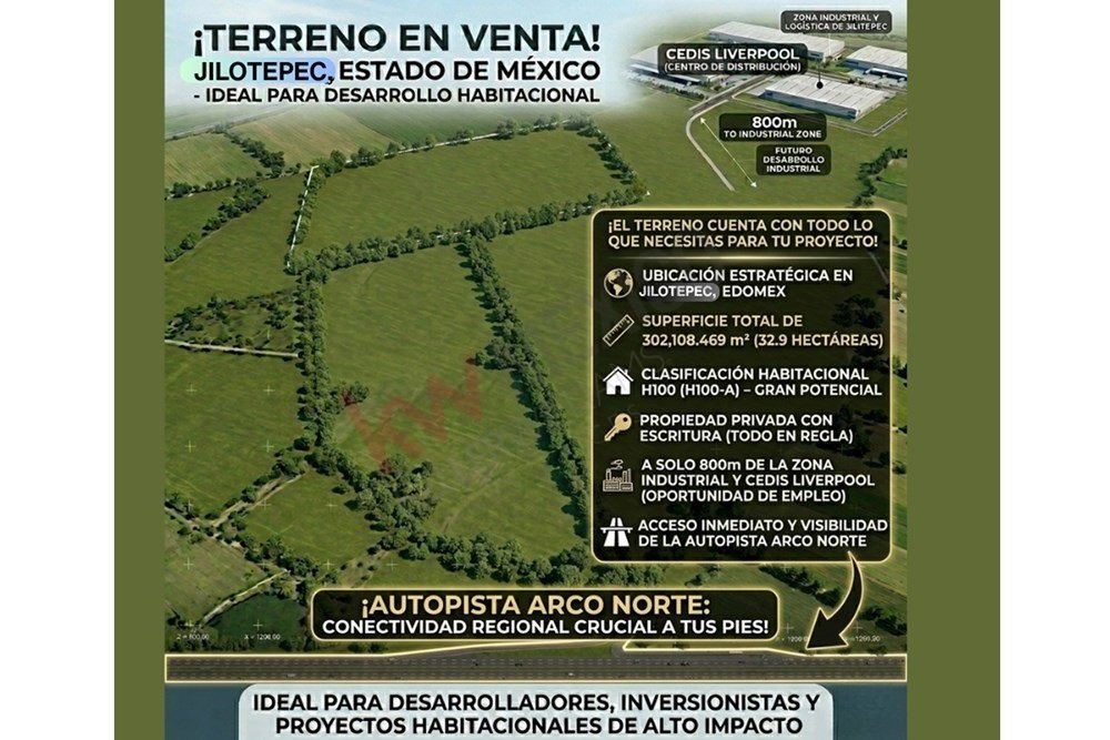 Land in Xhixhata, State of Mexico, Mexico 1 - 17391437