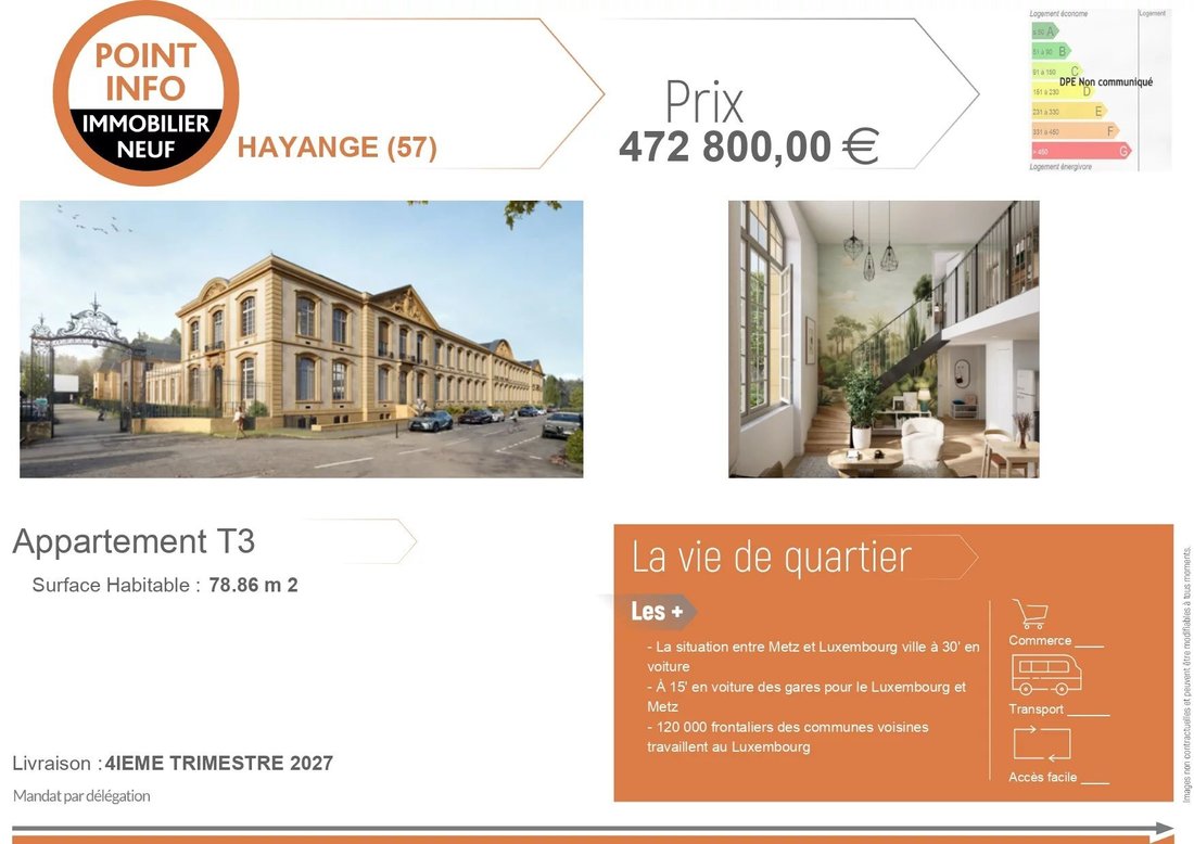Apartment in Faubourg Sainte Catherine-Patural, Hayange, France 1 - 17477341
