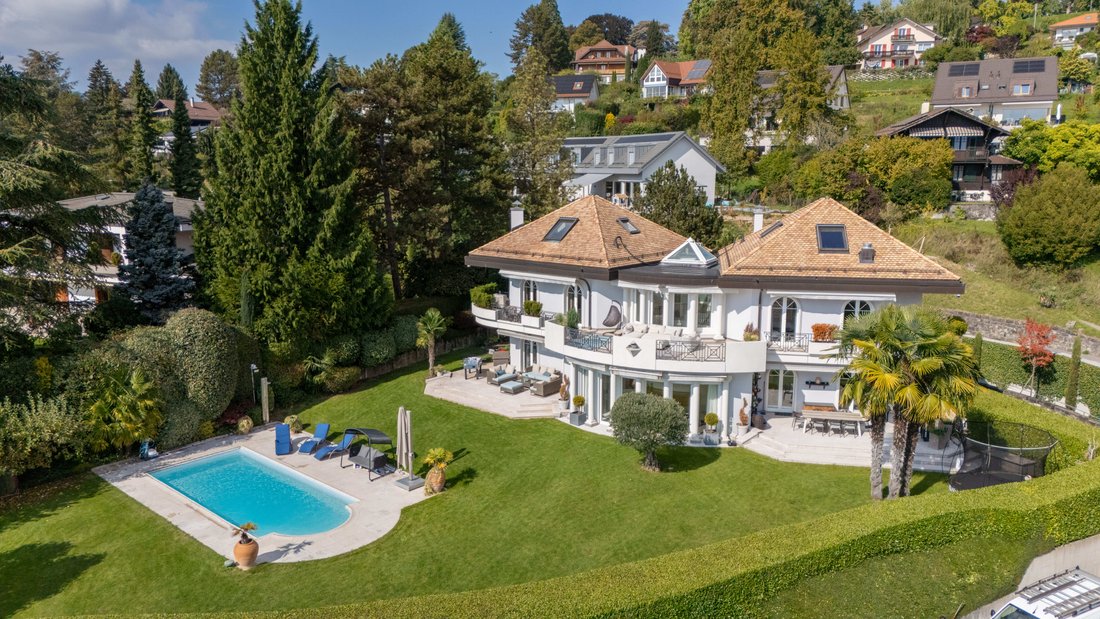 Propriété D’exception Au Cœur De La Riviera Vaudoise – Architecture Majestueuse