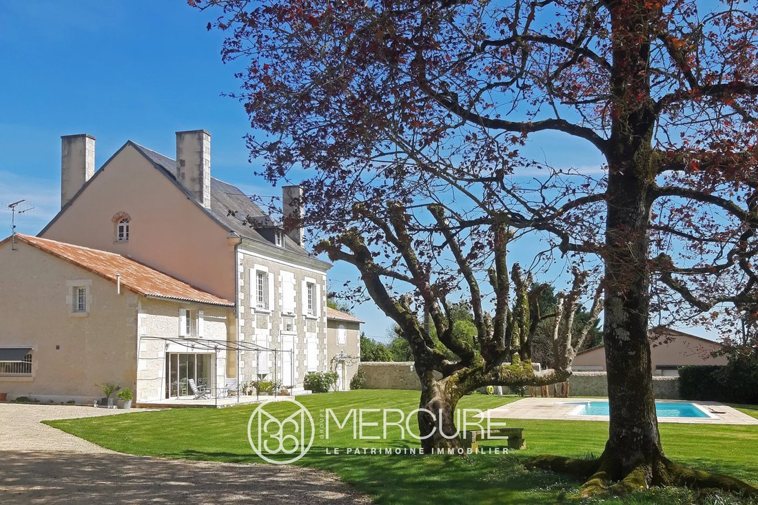 House in Nouaille-Maupertuis, Nouvelle-Aquitaine, France 1 - 12604548