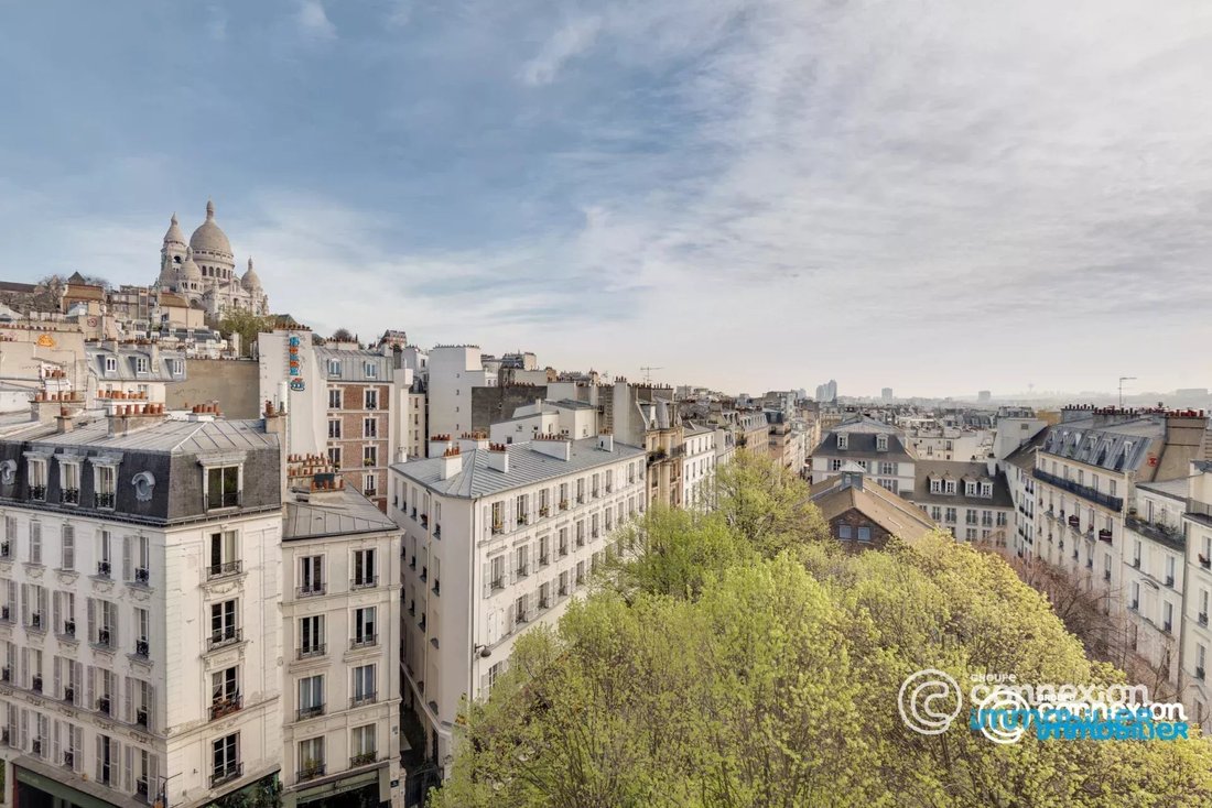 Apartment in Montmartre, Paris 18e Arrondissement, Paris 1 - 17483049