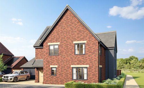 House in Bell Hill, Steep, England 1