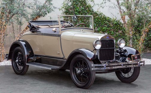 Ford Model A Roadster in Los angeles, ca 1