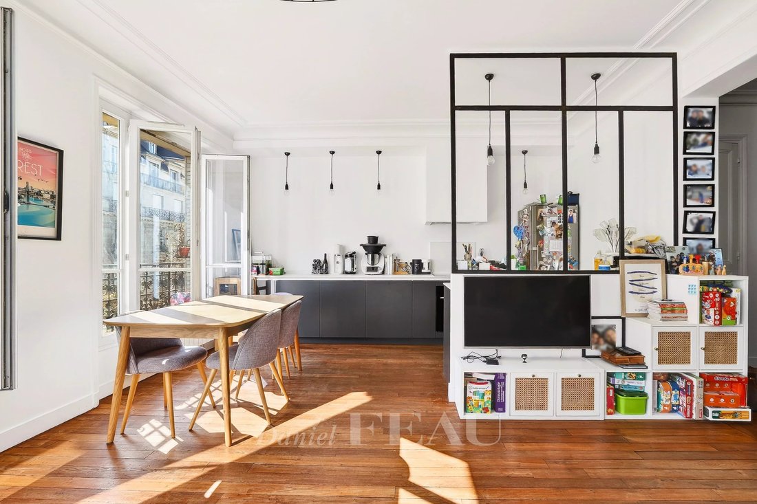 Apartment in Bastille-Popincourt, Paris 11e Arrondissement, Paris 3 - 17484392