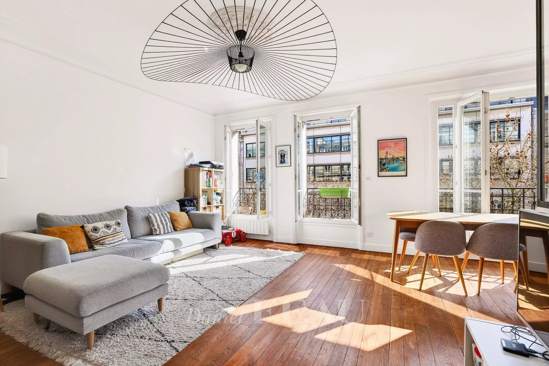 Apartment in Bastille-Popincourt, Paris 11e Arrondissement, Paris 2 - 17484392