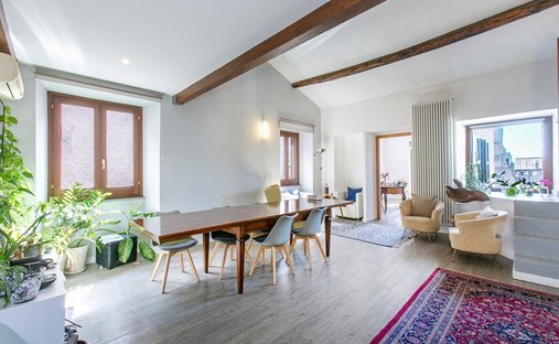 Penthouse in Monti, Rome, Italy 1