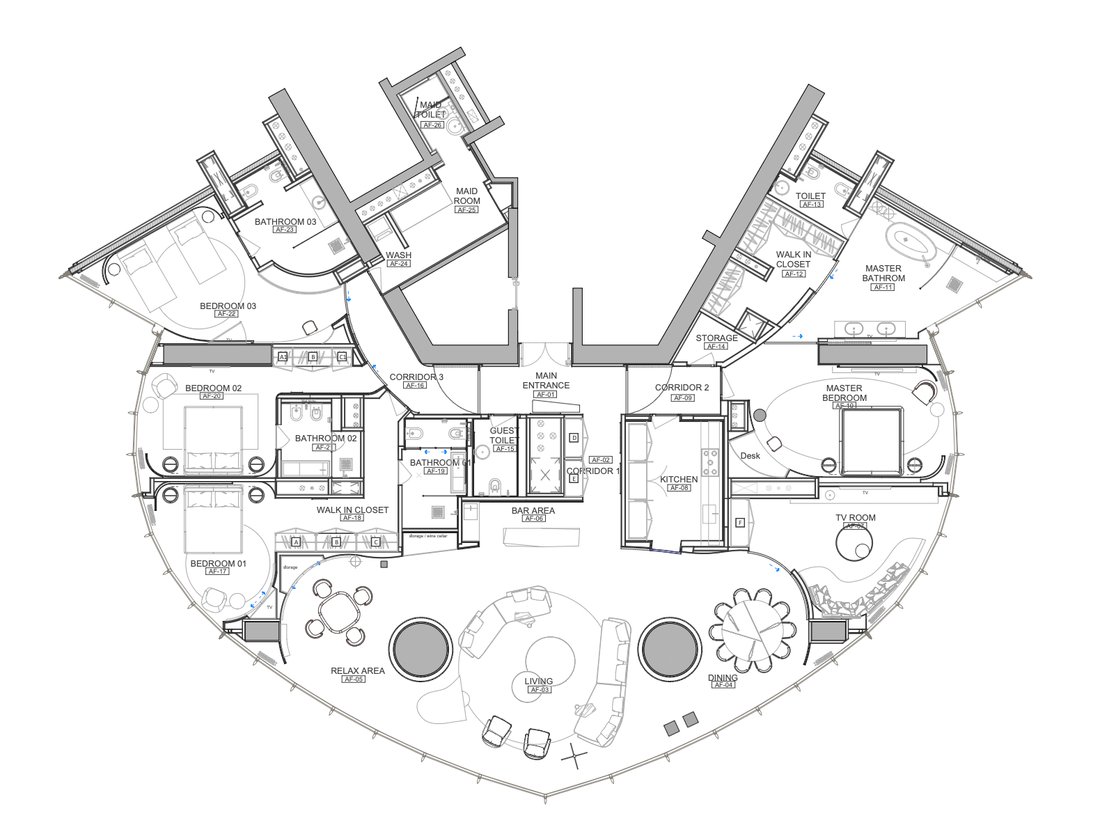 Penthouse in Burj Khalifa, Downtown Dubai, Dubai 2 - 17491062