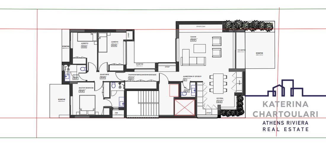 Apartment in Glyfada, Attica, Greece 1 - 17493781