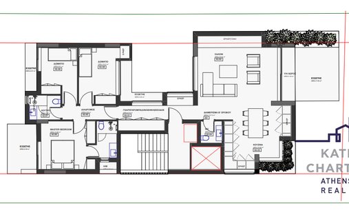 Apartment in Glyfada, Attica, Greece 1