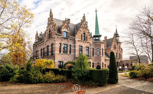 Castello a Lochristi, Fiandre, Belgio 1