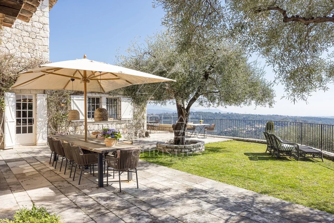 Villa en Vence, Provenza-Alpes-Costa Azul, Francia 2 - 17494508
