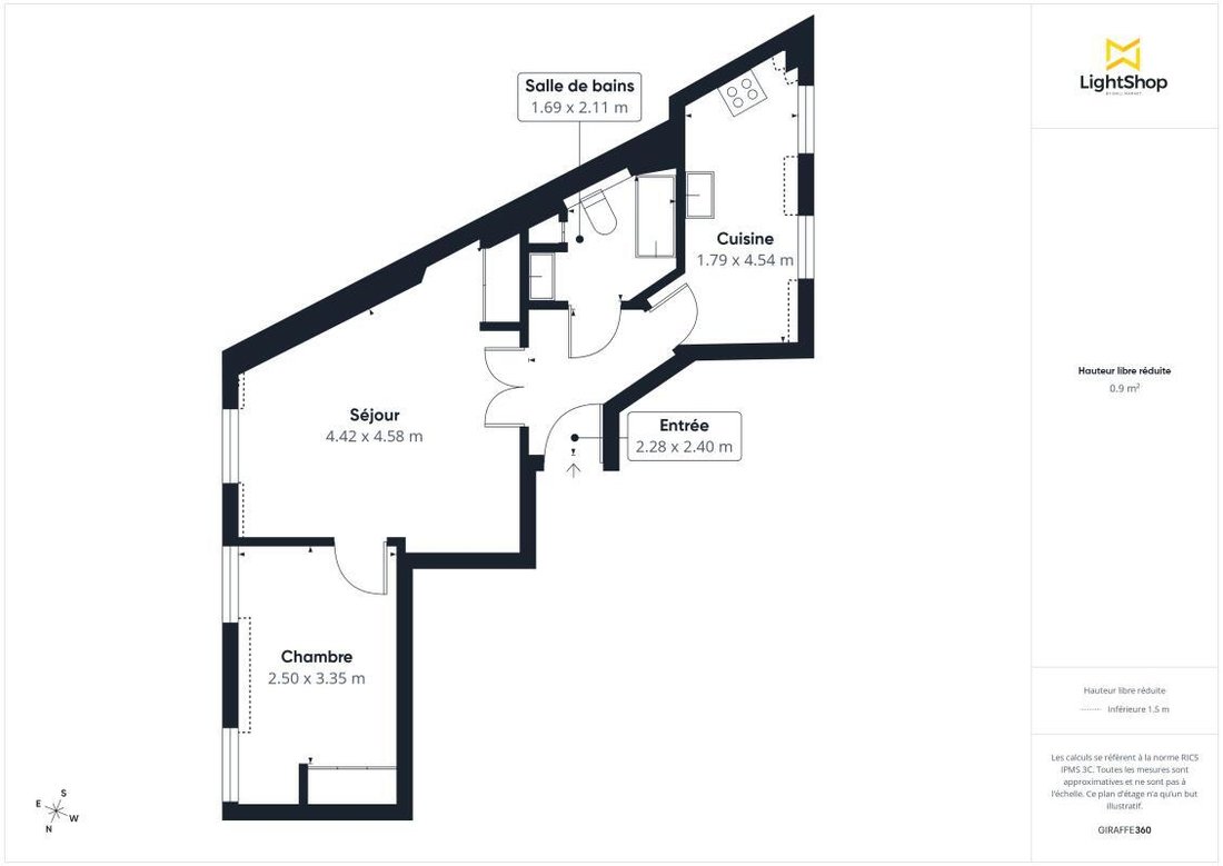Apartment in Bastille-Popincourt, Paris 11e Arrondissement, Paris 3 - 17482988