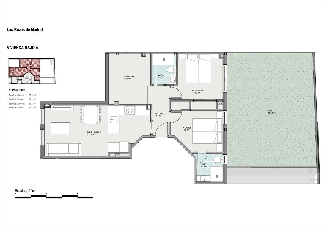 Apartment in Las Rozas de Madrid, Comunidad de Madrid, Spain 2 - 17497465