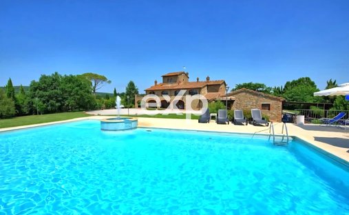 Villa in Asciano, Toskana, Italien 1