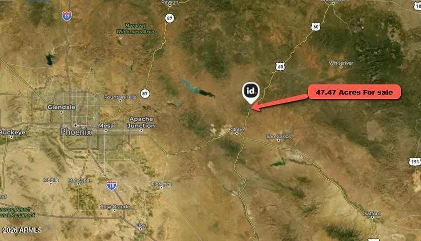 Land in Globe, Arizona, Vereinigte Staaten 3 - 17501997