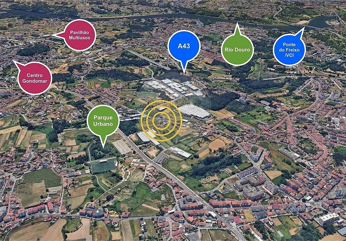 Land in Fanzeres e Sao Pedro da Cova, Porto District, Portugal 1 - 17502688