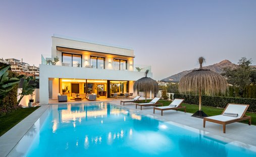 Villa en Nueva Andalucía, Marbella, España 1