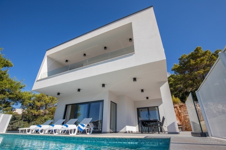Villa in Slabs, Dubrovnik-Neretva County, Croatia 1 - 17506164