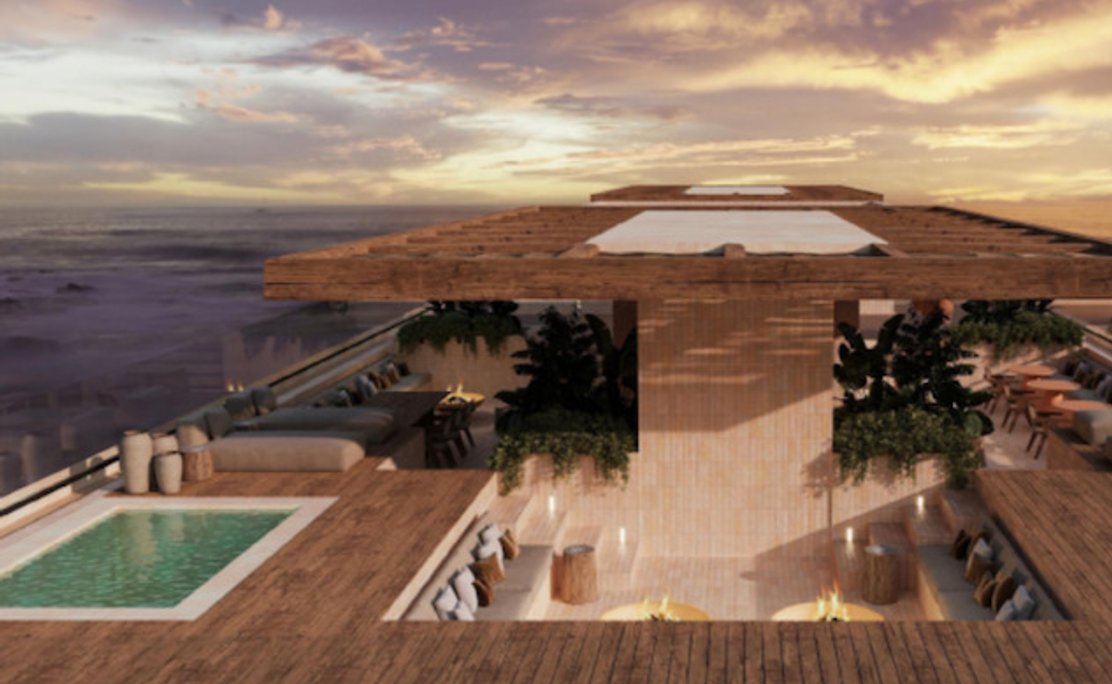 Beachfront condo private jacuzzi pool pool bar bbq for sale tulum 1
