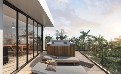 Penthouse à San Bruno, Yucatán, Mexique 1