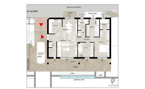 Wohnung in Fontanelle-Colle dei Pini, Riccione, Emilia-Romagna 1