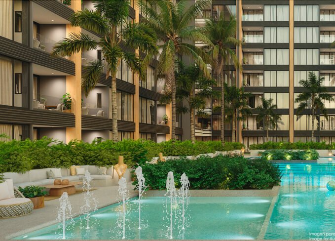 Apartment in Alfredo V. Bonfil, Quintana Roo, Mexico 1 - 17506218